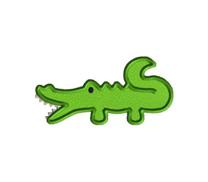 Alligator Applique Design