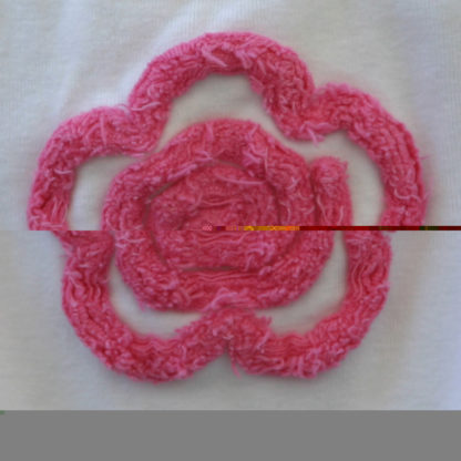 Chenille Flower Embroidery Design