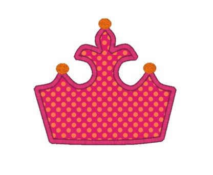 Crown Applique Design