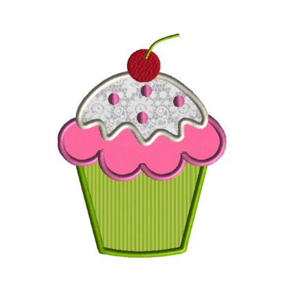 Cupcake Supreme Applique Design