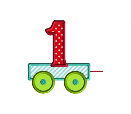 Numbers for Cupcake Train