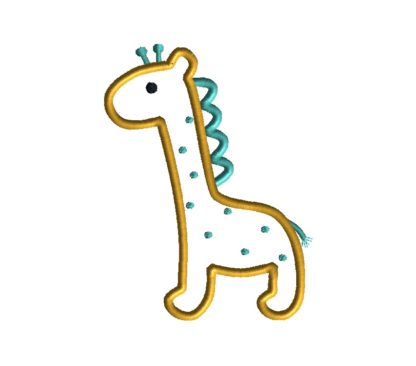 Giraffe Applique Design