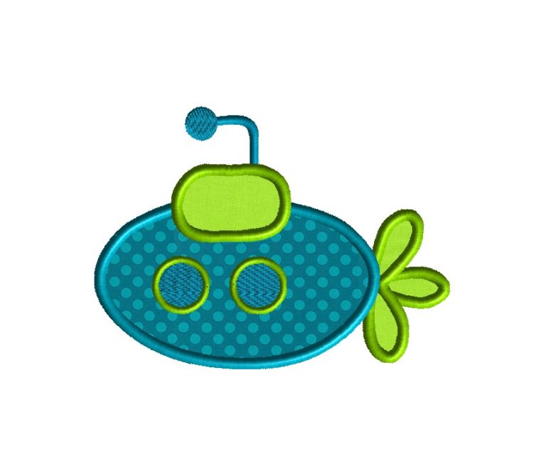 Submarine applique design