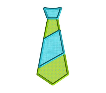 Tie Applique Design