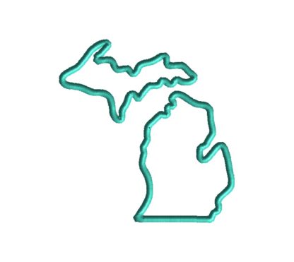 Michigan Applique Design