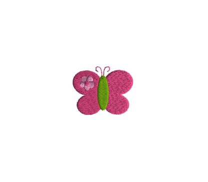 Mini Butterfly Embroidery Design