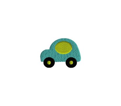 Mini Car Embroidery Design
