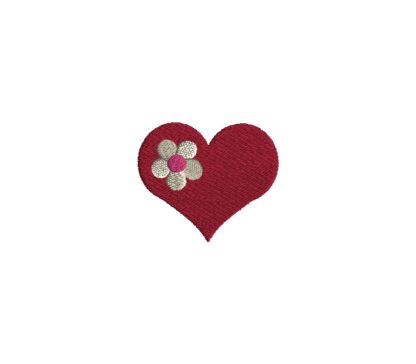 Mini Heart Embroidery Design