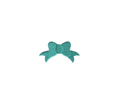 Mini Princess Bow Embroidery Design