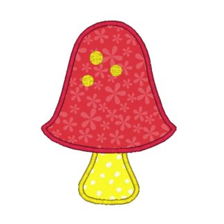 Mushroom Applique Design