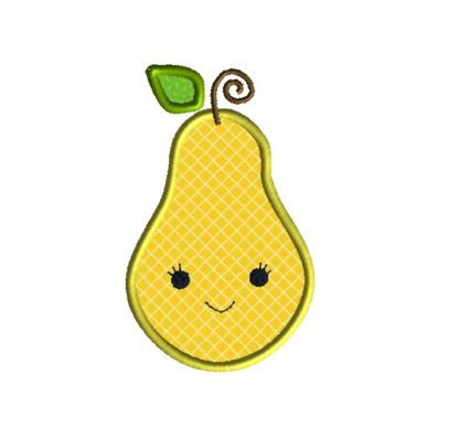 Pear Applique Design