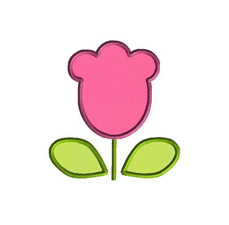 Tulip Applique Pins, SKU: THN 092E