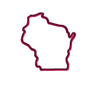 Wisconsin Applique Design