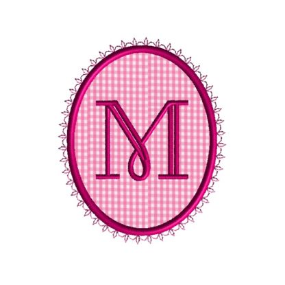 Frame E Applique Design
