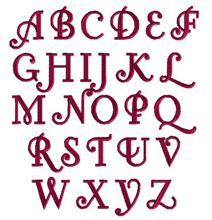 Little Lord Fontleroy Embroidery Font
