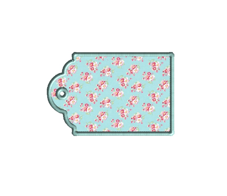 Price Tag Frame Applique Design
