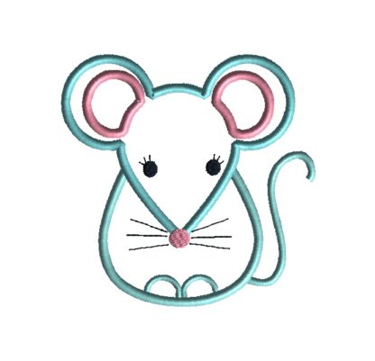 Little Mouse Applique