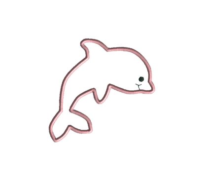 Dolphin Applique Design