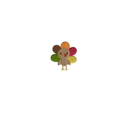 Mini Turkey Embroidery
