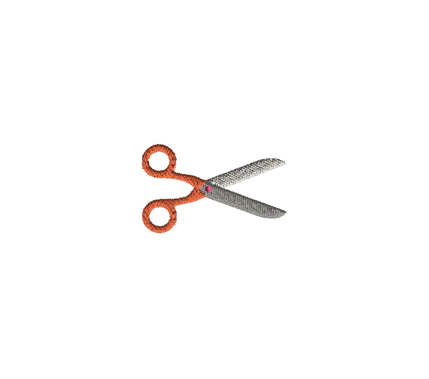 Mini Scissors Machine Embroidery Design - sewing, crafts