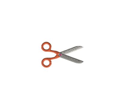 Mini Scissors Machine Embroidery Design