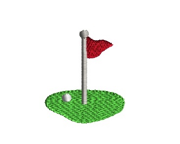 mini golf green