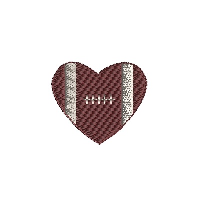 mini heart football