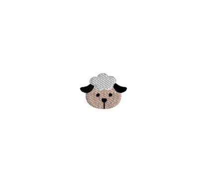 Mini Lamb Embroidery Design