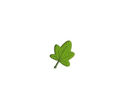 Mini Leaf Embroidery Design