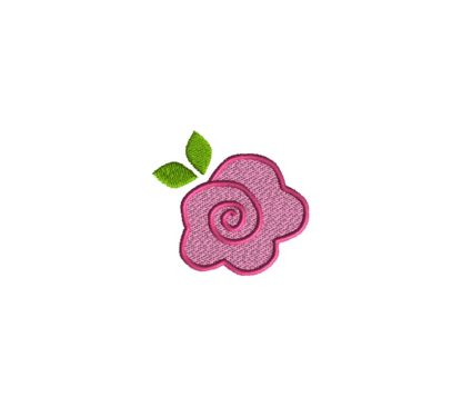 Mini Rose Embroidery Design