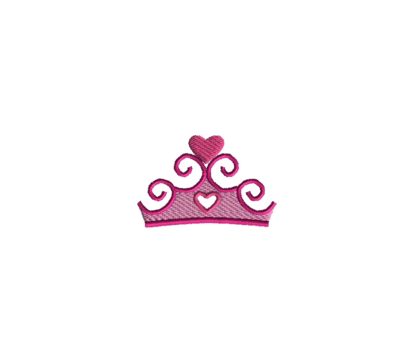 Mini Tiara Embroidery Design