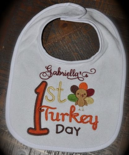 Mini Turkey Embroidery Design