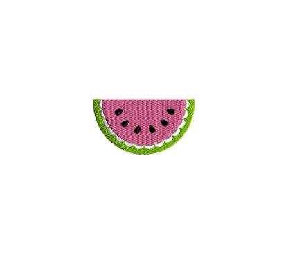 Mini Watermelon Embroidery Design