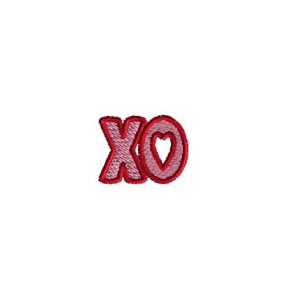 Mini XO Embroidery Design