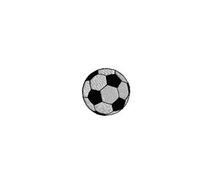 Mini Soccer Ball Embroidery Design