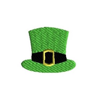 Leprechaun's Hat Patches (5-Pack)St Patrick's Embroidered Iron On Patch  Applique