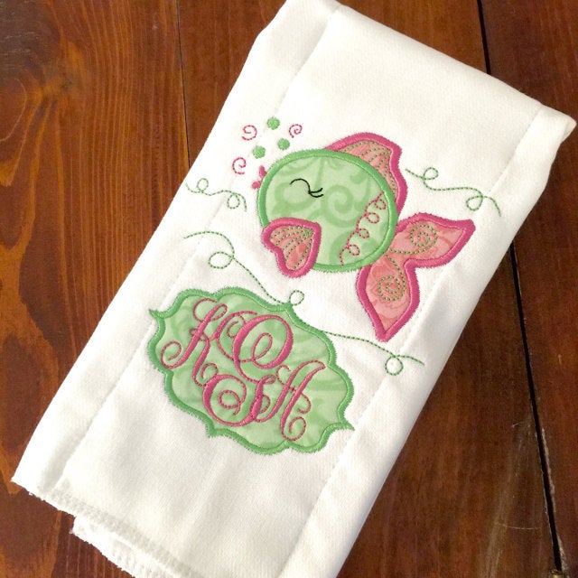 Cute Little Fish Machine Embroidery Design