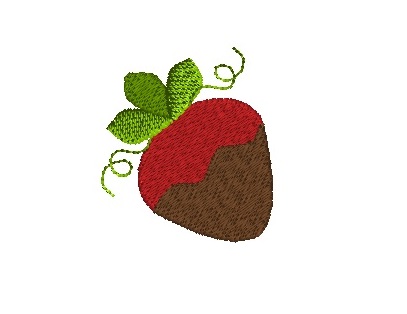 mini chocolate strawberry