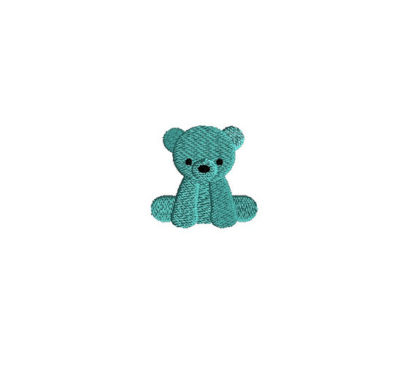 Mini Teddy Bear Embroidery Design