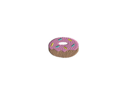 Mini Donut Embroidery Design