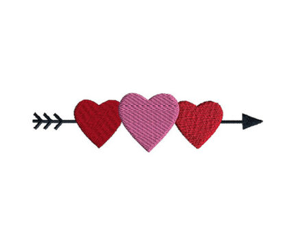 Heart Border Applique Machine Embroidery Design 1
