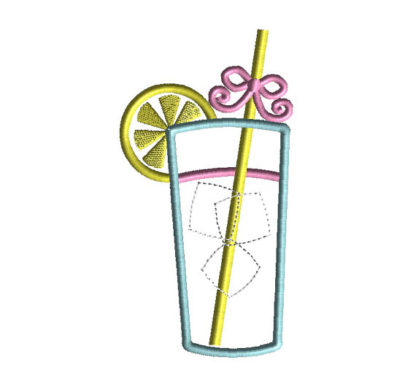 Lemonade Applique Machine Embroidery Design 2