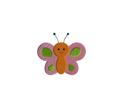 Mini Garden Butterfly Machine Embroidery Design