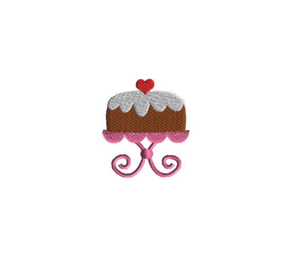 Mini Mini Cake Embroidery Design