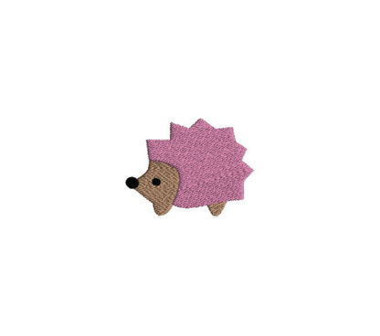 Mini Hedgehog Embroidery Design