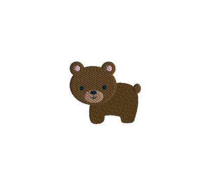 Mini Bear Embroidery Design
