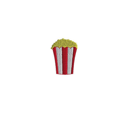 Mini Popcorn Embroidery Design