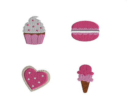 Mini Sweet Shop Machine Embroidery Design Set