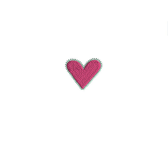 Mini heart ii machine embroidery design Mini heart ii machine embroidery design
