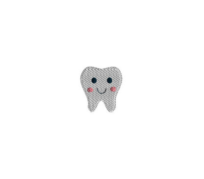 Mini Tooth Embroidery Designs